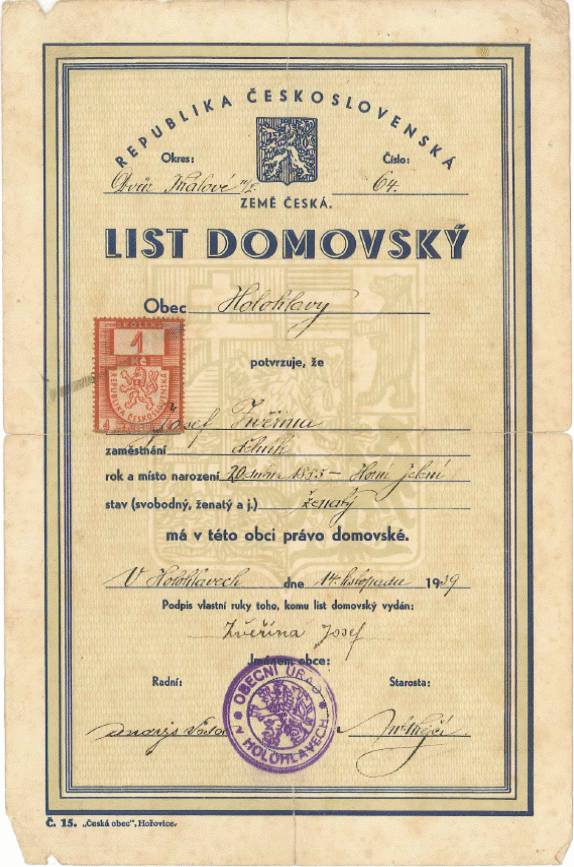 List domovsk