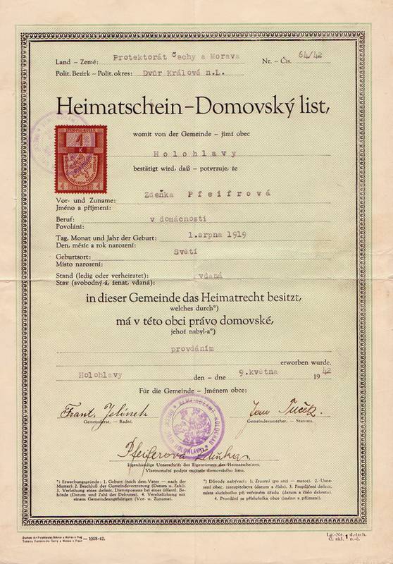 List domovský