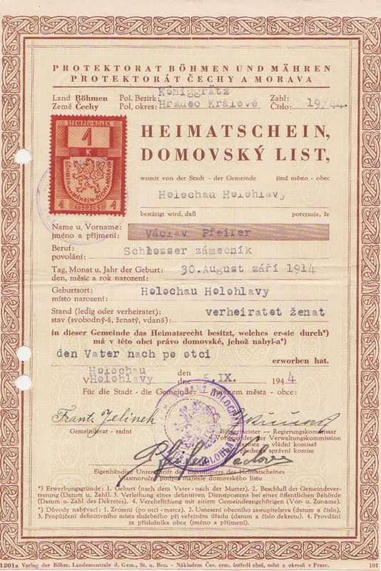 List domovský