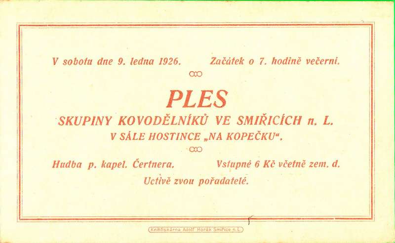 Smiice - pozvnky