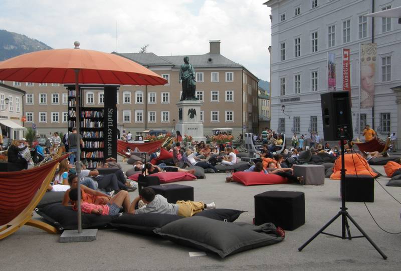 Salzburg Mozartplatz