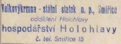 hospodstv Holohlavy