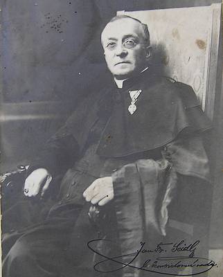 Děkan Jan František Seidl - hol. kronika