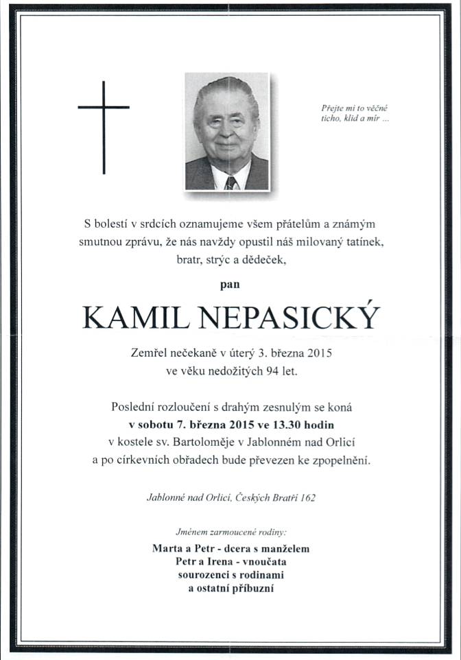 Kamil Nepasický