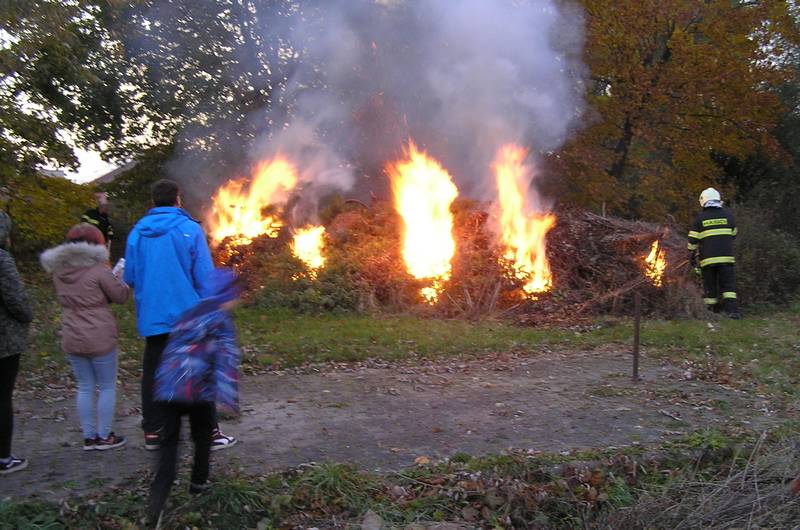 oheň