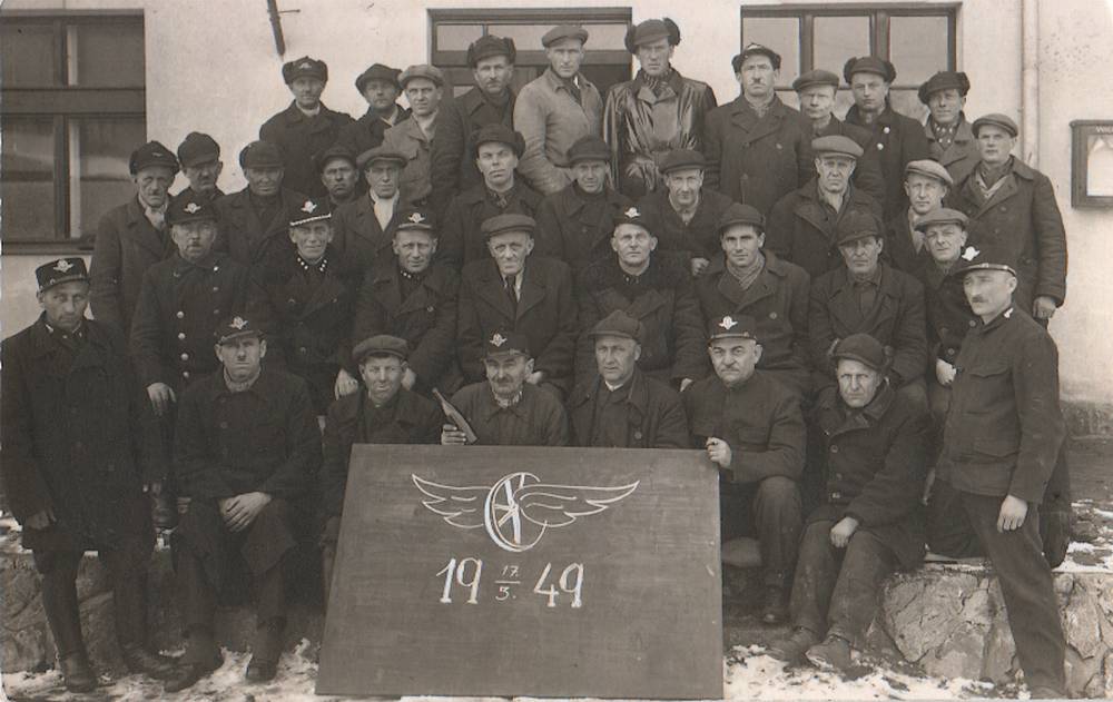 nádražáci v roce 1949