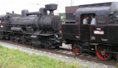 parní lokomotivy