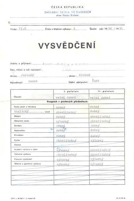 vysvden 1991