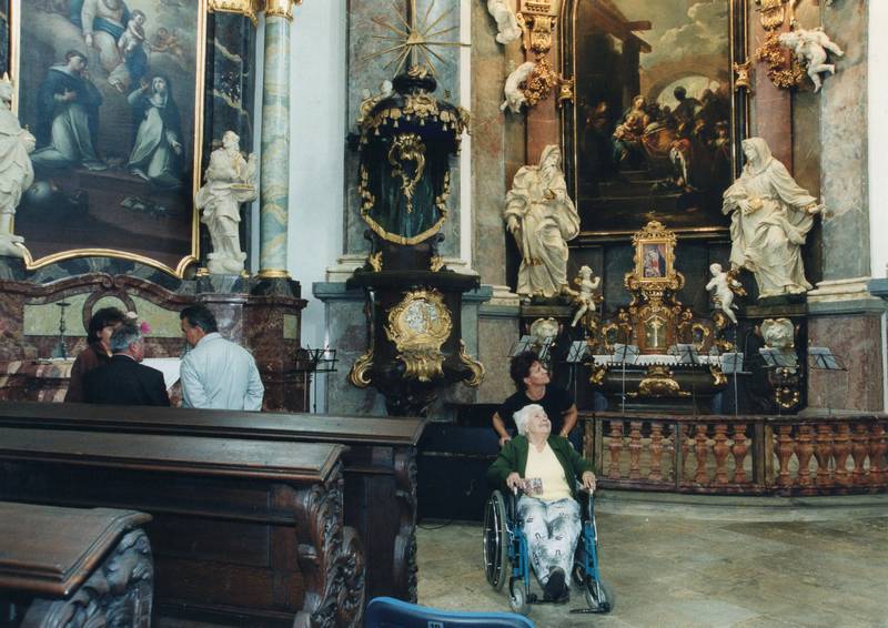 otevření kostela