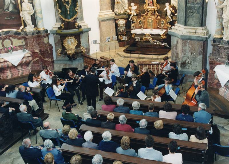 otevření kostela