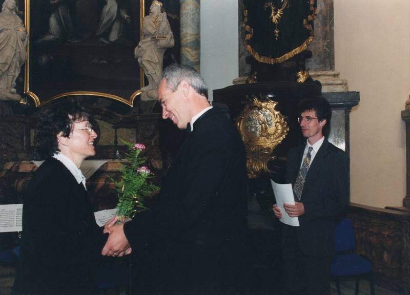 otevření kostela