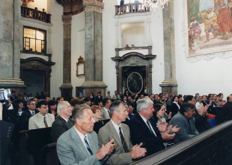 otevření kostela