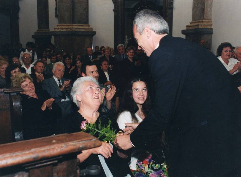 otevření kostela