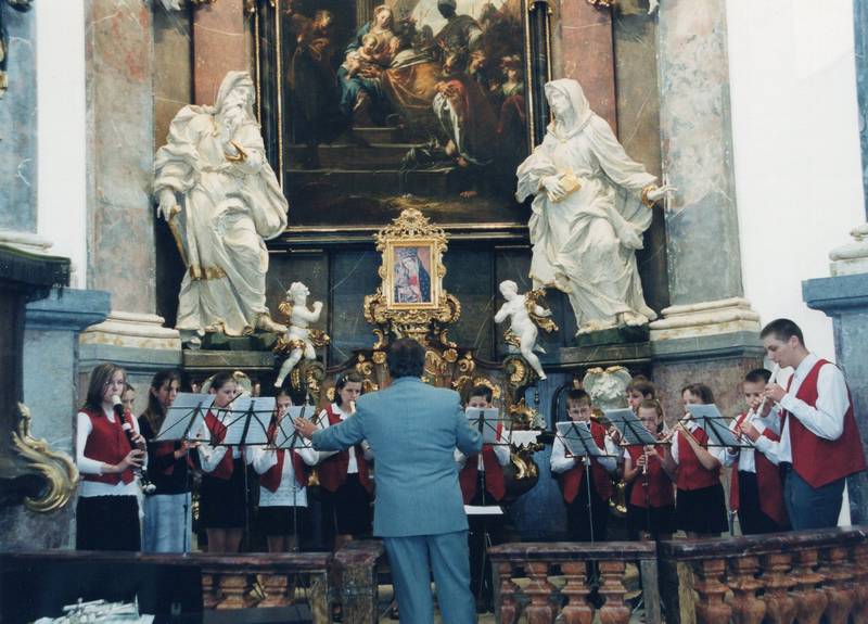 otevření kostela