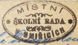 Mstn koln rada v Smiicch 1893