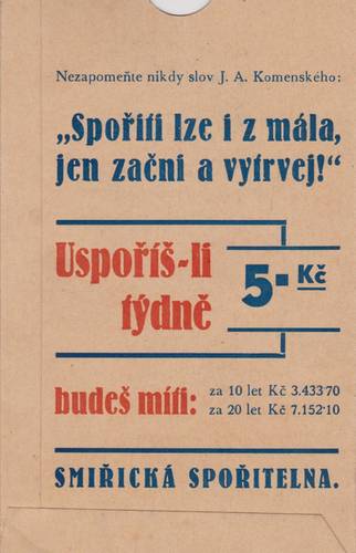 obal na spoř. knížku