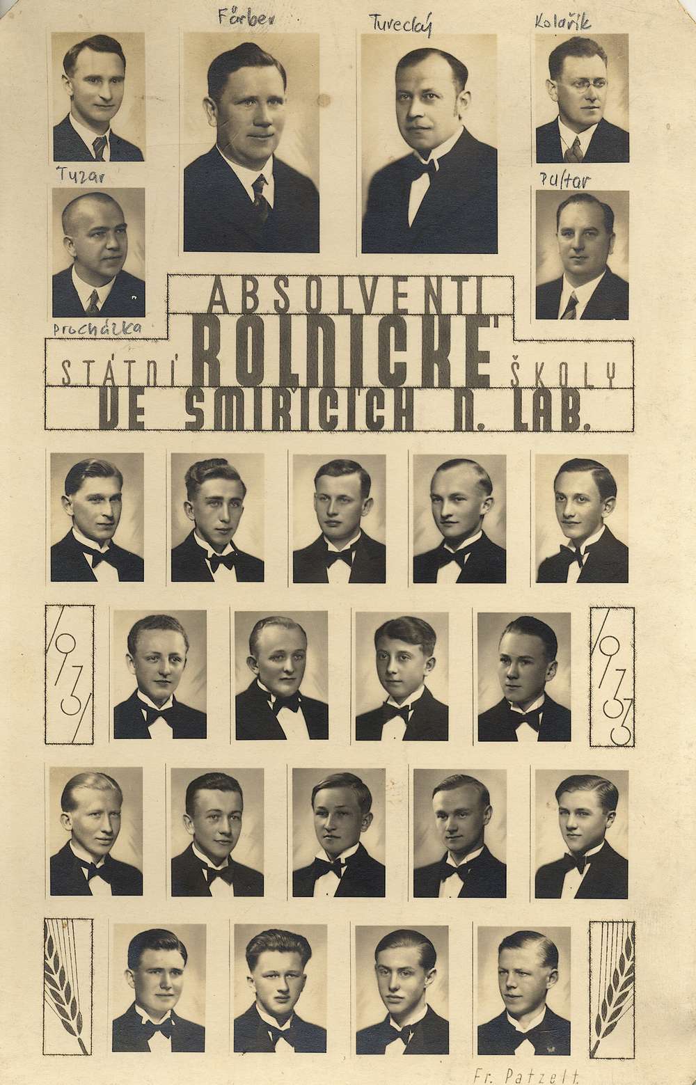 Smiřice - absolventi školy