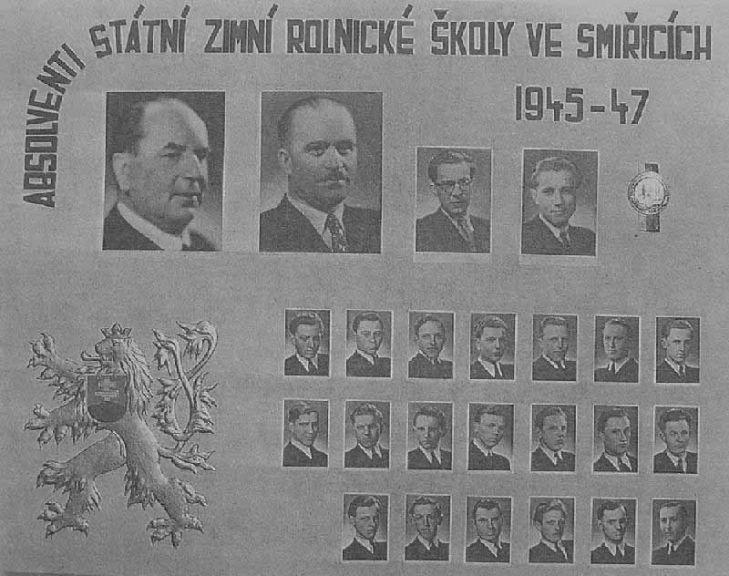 Smiřice - absolventi školy