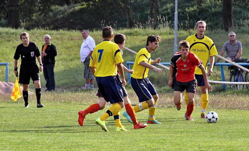 SK Smiřice : FK Náchod B 1 : 4