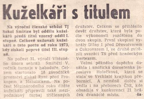 kuželky
