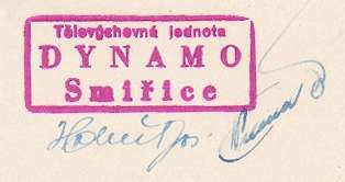 Dynamo Smiřice 1959