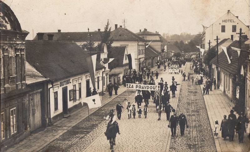 Smiřice - Palackého ulice