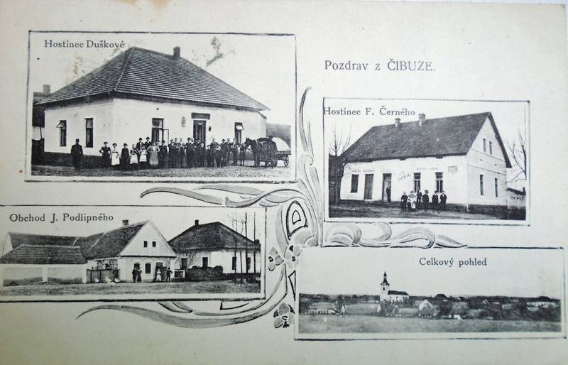 pohlednice Čibuz