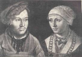 Burian II. Trčka a jeho manželka