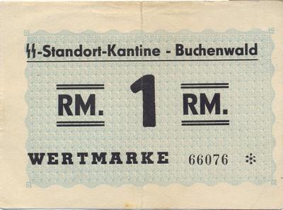 1 marka z Buchenwaldu