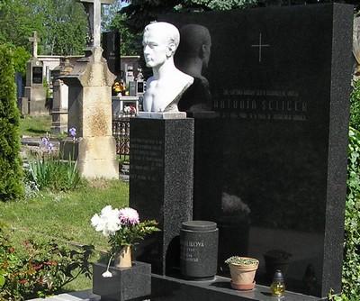 Antonín Seliger - hrob