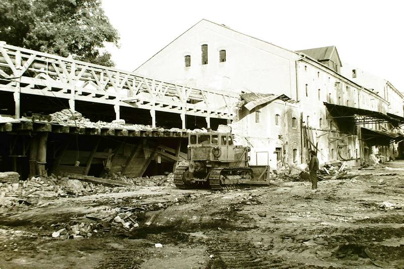 bourání rotovny