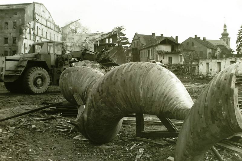bourání rotovny