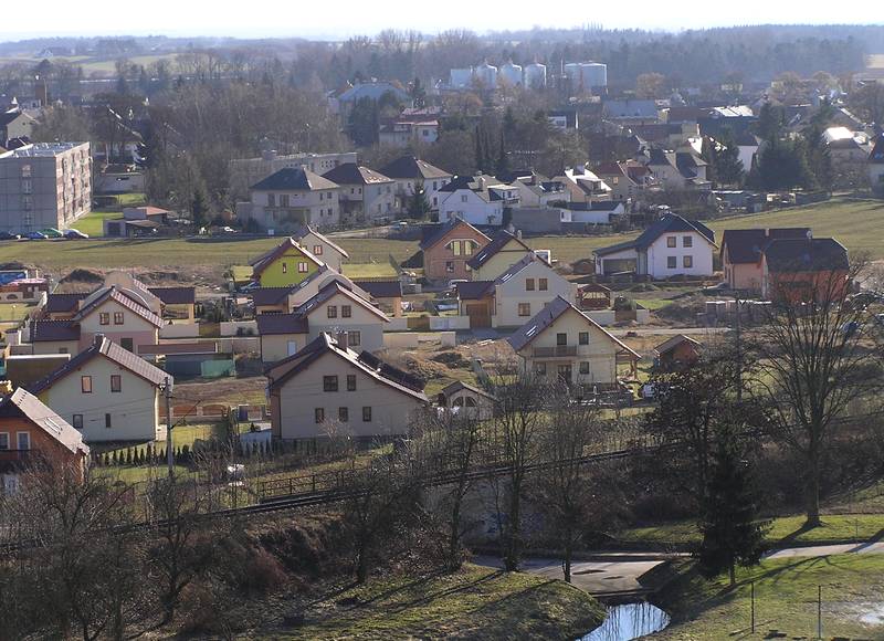 pohled z věže