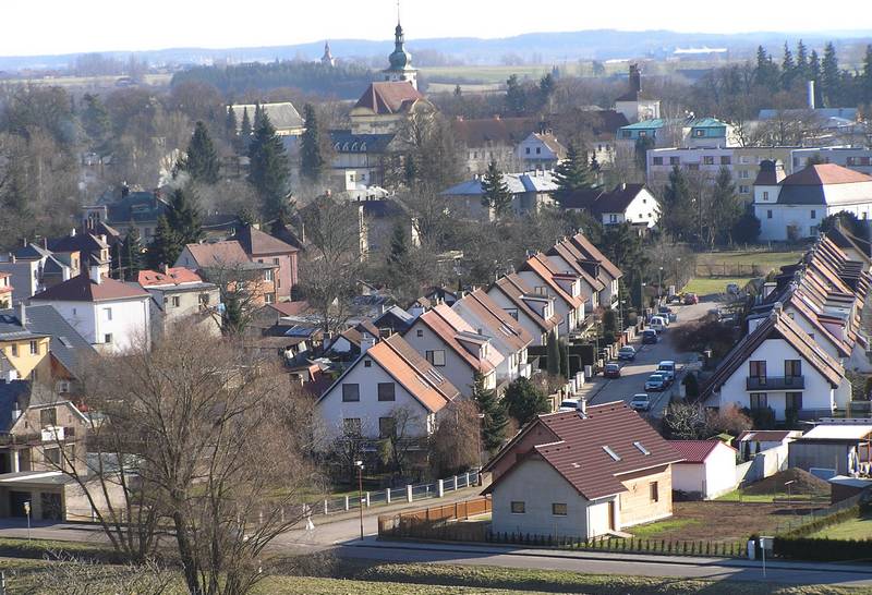 pohled z věže